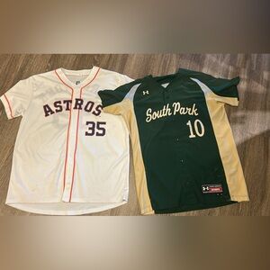 Astros and South Park Baseball Jerseys